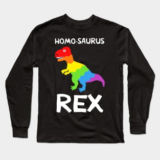 HOMO SAURUS REX Long Sleeve T-Shirt